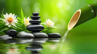 Relaxing Music, Bamboo Water Fountain, Stress Relief, Spa, Meditation, Yoga, Zen, Calming Music