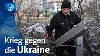 Weitere Angriffe gegen die Ukraine: Selenskyj wendet sich an Bundestag