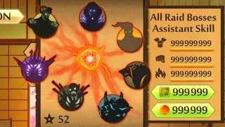 Shadow Fight 2 The Most Powerful All Raid Bosses Assistant Skill | Free Download