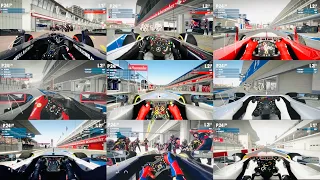 F1 2012 Pit Stops (ALL TEAMS)