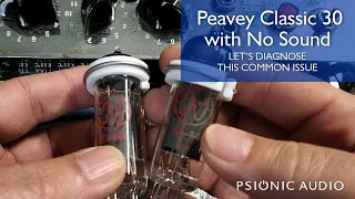 Peavey Classic 30 with No Sound - Let's Diagnose this Common Issue