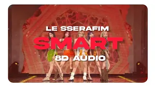 LE SSERAFIM (르세라핌) - Smart (8d audio)[Wear headphones]