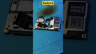 redmi 8 auto qualcom port CPU EMMC reballing solution done 👍✅