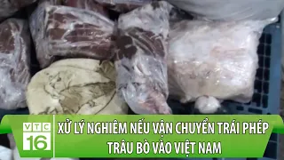 Cận cảnh kho thịt, nội tạng bò, gà, trâu bẩn lên tới 25 tấn sắp bán ra thị trường | VTC16