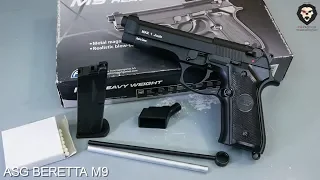 Страйкбольный пистолет ASG Beretta M9 видео обзор