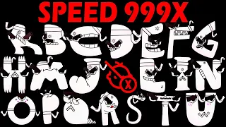 NOTforKIDS Alphabet Lore But Everyone X Full Version Monster Evil Speed 999X