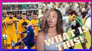 20 Lionel Messi Dribbles That Shocked The World - First Time Reaction