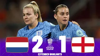 England vs Netherlands | Highlights | UEFA Women's Nations League 26-09-2023