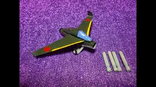 ①世界初のラムジェット戦闘機かやばかつおどり立体模型を自作し飛ばした動画