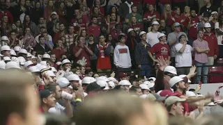 "Overrated!" Alabama fans call out Auburn at Coleman Coliseum
