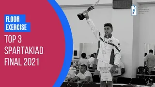 Top 3 MAG Floor Russian Youth Spartakiad 2021 |  Final Competition
