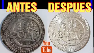 LIMPIA EN 2 MINUTOS TUS MONEDAS SIN DAÑARLAS Y QUEDARAN COMO NUEVAS!