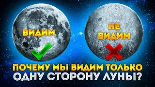 Почему Луна всегда повернута к Земле одной стороной ?. Обратная сторона Луны.