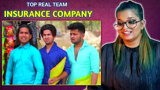 Insurance Company | Top Real Team | Trt Comedy | Aamir trt Comedy | REACTION | SWEET CHILLIZ |