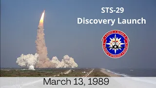 STS-29 Space Shuttle Discovery Countdown & Launch