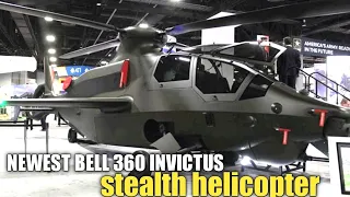 Wow! Bell unveils upgraded version of its stealth helicopter at AUSA