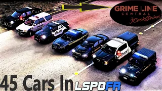 How To Fit 45 Police Cars Into LSPDFR! | #JCookGrime | #LSPDFR | #PoliceMod | #criminaljustice