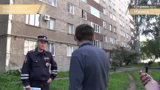 Пытавшегося скрыться от инспекторов ГИБДД пьяного водителя задержали в Ижевске