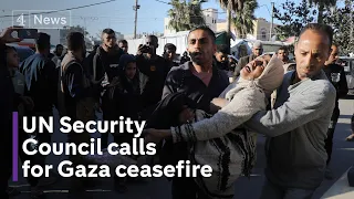 UN Security Council passes Gaza ceasefire resolution - as US abstains