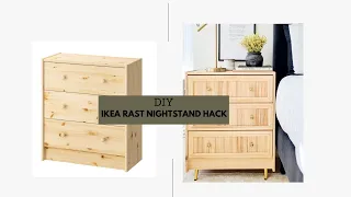 IKEA Rast hack | IKEA nightstand hack