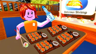 Roblox conveyor sushi restaurant…