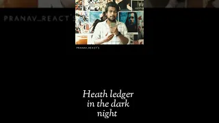 Heath Ledger 💚 The inspiration | Pranav | Shorts |#shorts#joker#heathledger#actor#inspiration