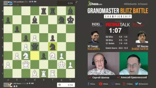 Nakamura - Vachier-Lagrave, game 32, 1+1