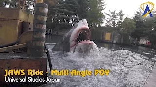 Jaws Ride at Universal Studios Japan - Multi-Angle POV