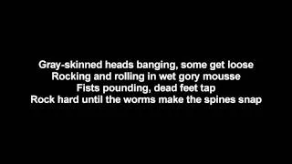 Lordi - ZombieRawkMachine | Lyrics on screen | HD