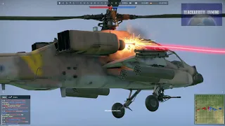 War Thunder: AH-64A Peten  Vs 125mm APFSDS