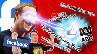 Facebook OBLITERATES Australian Media.