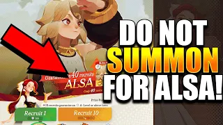 AFK Journey Alsa MUST KNOW Before Summoning (Don't Waste!)