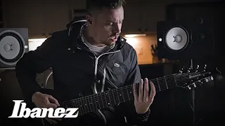 After The Burial's Justin Lowe demos the Ibanez RG90BKP