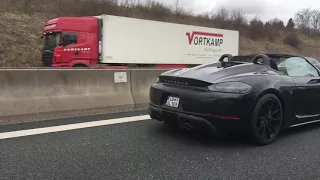 Porsche 718 Spyder Sound