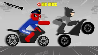 30 Min Best Falls | Stickman Dismounting Funny Moments | Big Stick #6