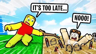 Can I survive THE DEADLIEST QUICKSAND in Roblox Quicksand?
