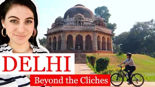 DELHI TOURIST PLACES BEYOND INDIA CLICHES feat. DelhibyBike | TRAVEL VLOG IV