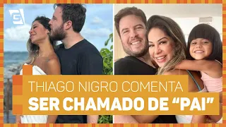 Thiago Nigro comenta sobre ser chamado de pai por filha de Maíra Cardi | Hora da Fofoca | TV Gazeta