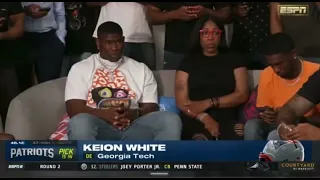 Keion White’s Live Reaction To Being Drafted