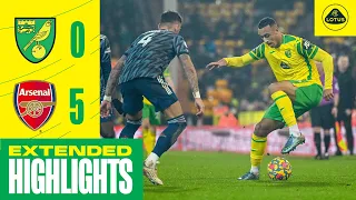 EXTENDED HIGHLIGHTS | Norwich City 0-5 Arsenal