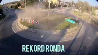 WYPADEK RONDO SUZUKI SWIFT/Rąbień/Łódź/Lot nad Rondem/Deja VU/GTA in Real Life