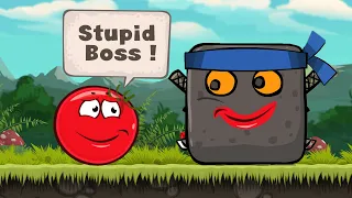 Red Ball 4 Animation | Red Ball Hero Rescue Girlfriend From Evil Ninja Boss