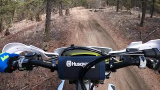 New favorite bike 2022 Husqvarna fe350. pure sound