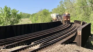 Radar Used On Freight Trains!  Cool RR Bridge Almost Hit By Semi Trucks!  83MPH?!  No Way Lolz