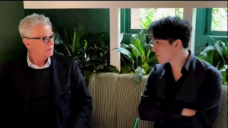 Dimash meeting David Foster & Walter Afanasieff