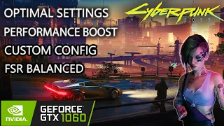 Cyberpunk 2077 1.6 |  i5 7500 + GTX 1060 6GB |  Optimal Settings + Custom Config |  The Pickup