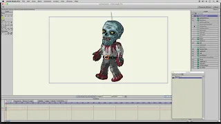 City of Rott New Project - Cel Shaded Zombie How to Walk Animation