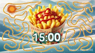 15 Minute French Fries 🍟 Timer Bomb 💣