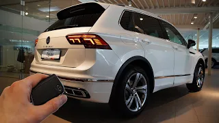 2021 VW Tiguan 1.5 TSI R Line (150hp) - Sound & Visual Review!