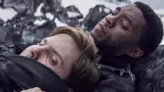 "The Living Are Not Done With You Yet"T'Challa and Zemo-Captain America:Civil War(2016)